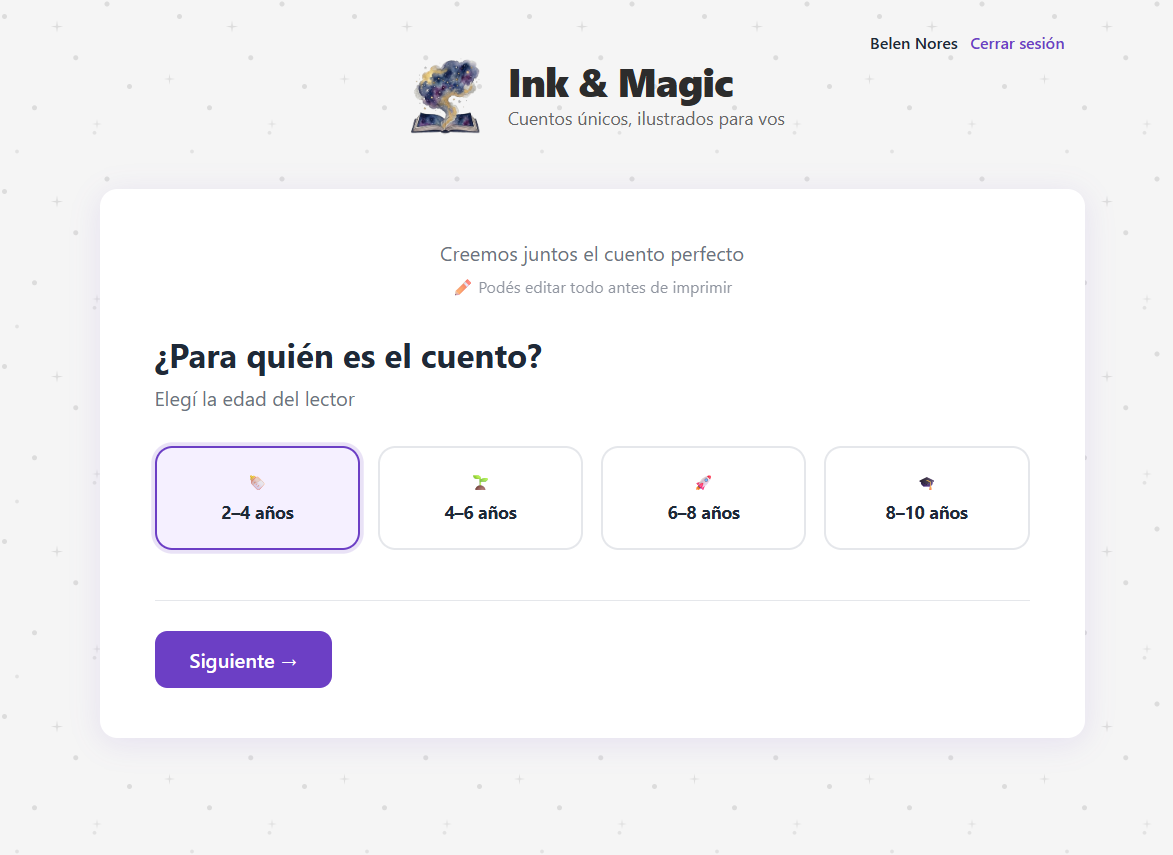 Wizard de creación