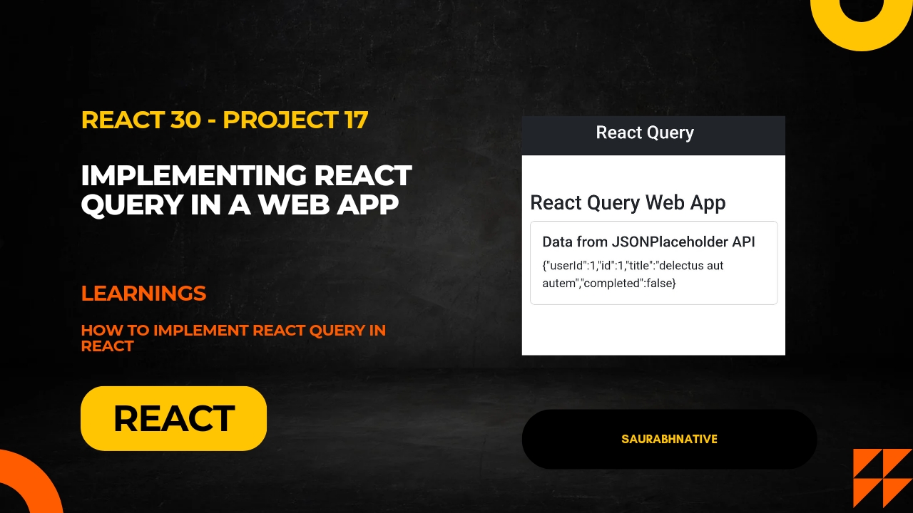 Implementing React Query