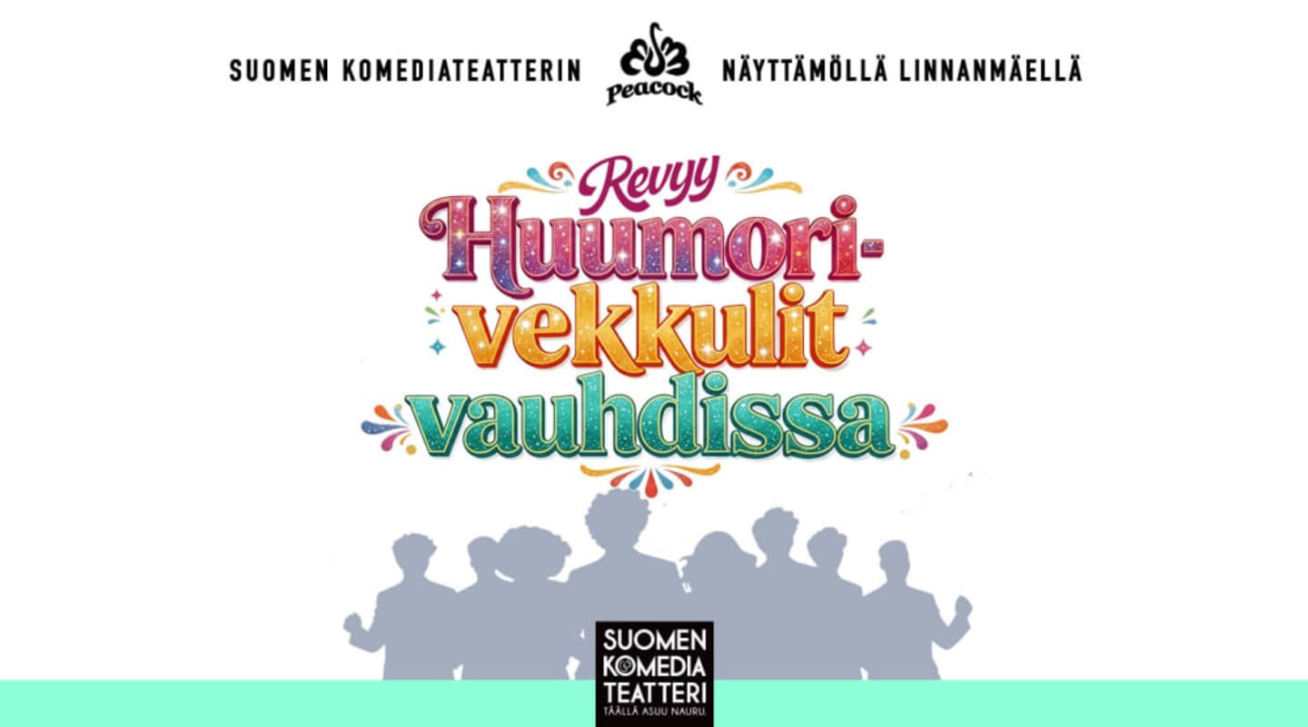 Huumorivekkulit vauhdissa -revyy – rakkaus voittaa kuitenkin