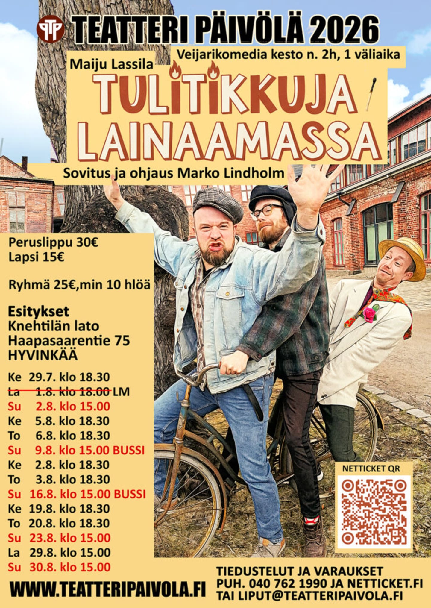 Tulitikkuja lainaamassa