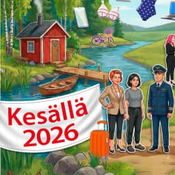 Lopen kesäteatteri esittää ONNELLINEN PERHE
