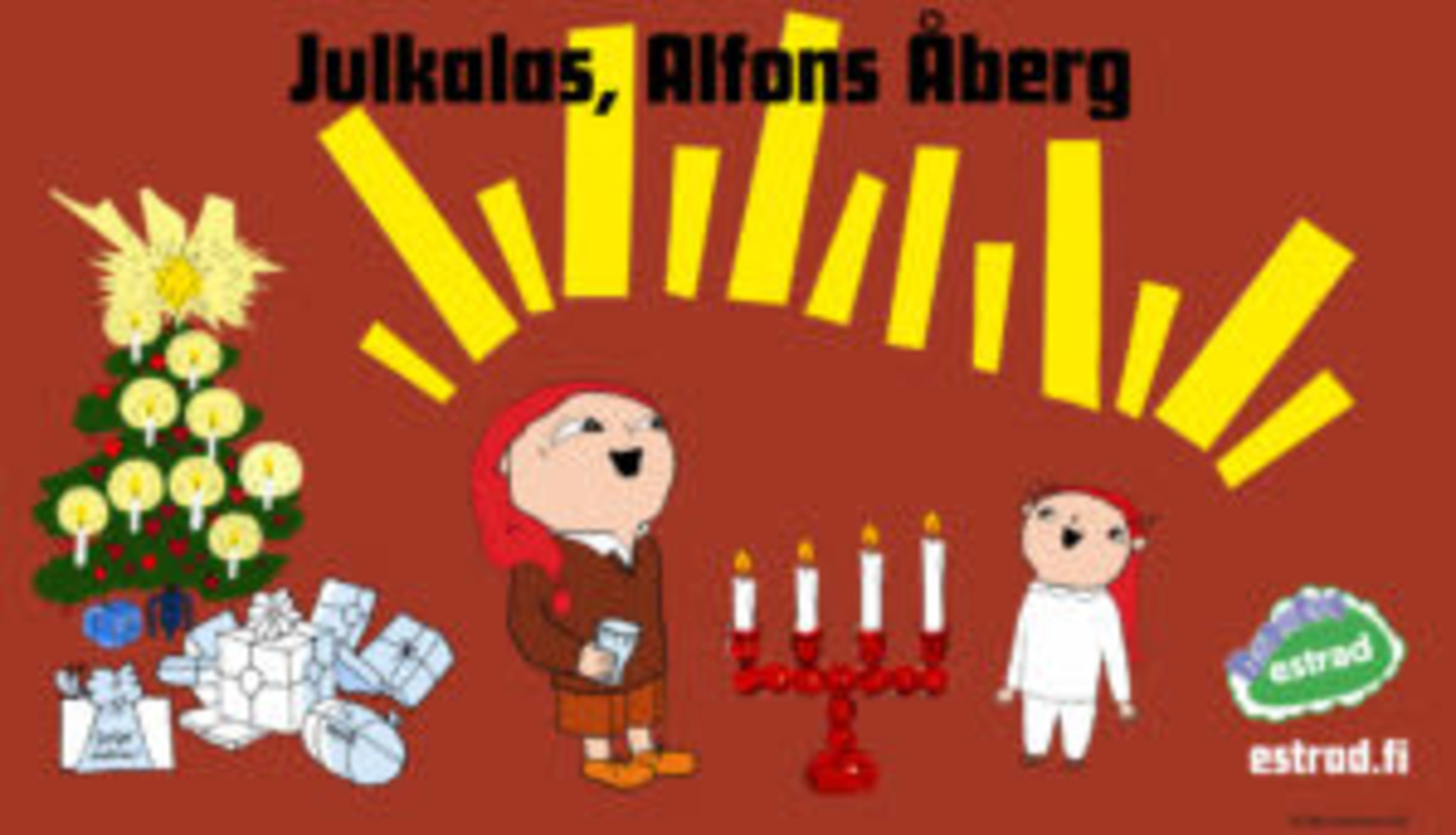 Julkalas, Alfons Åberg