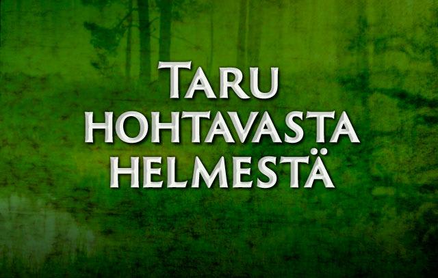 Taru hohtavasta helmestä-juliste