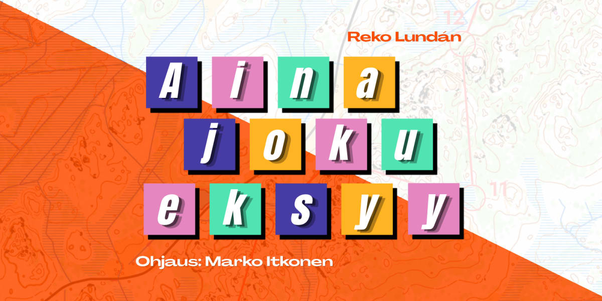 Aina joku eksyy-juliste