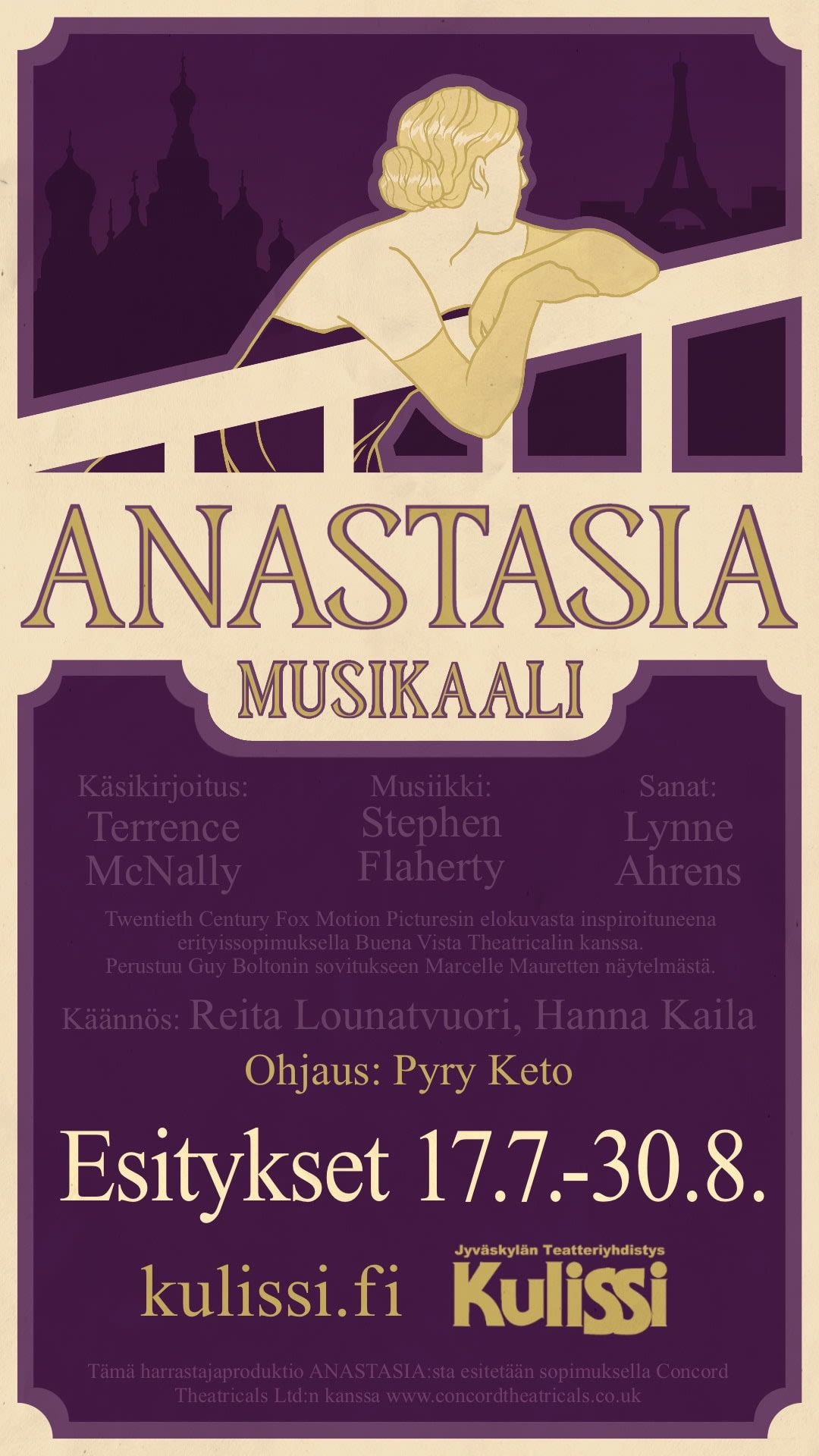 Anastasia-juliste
