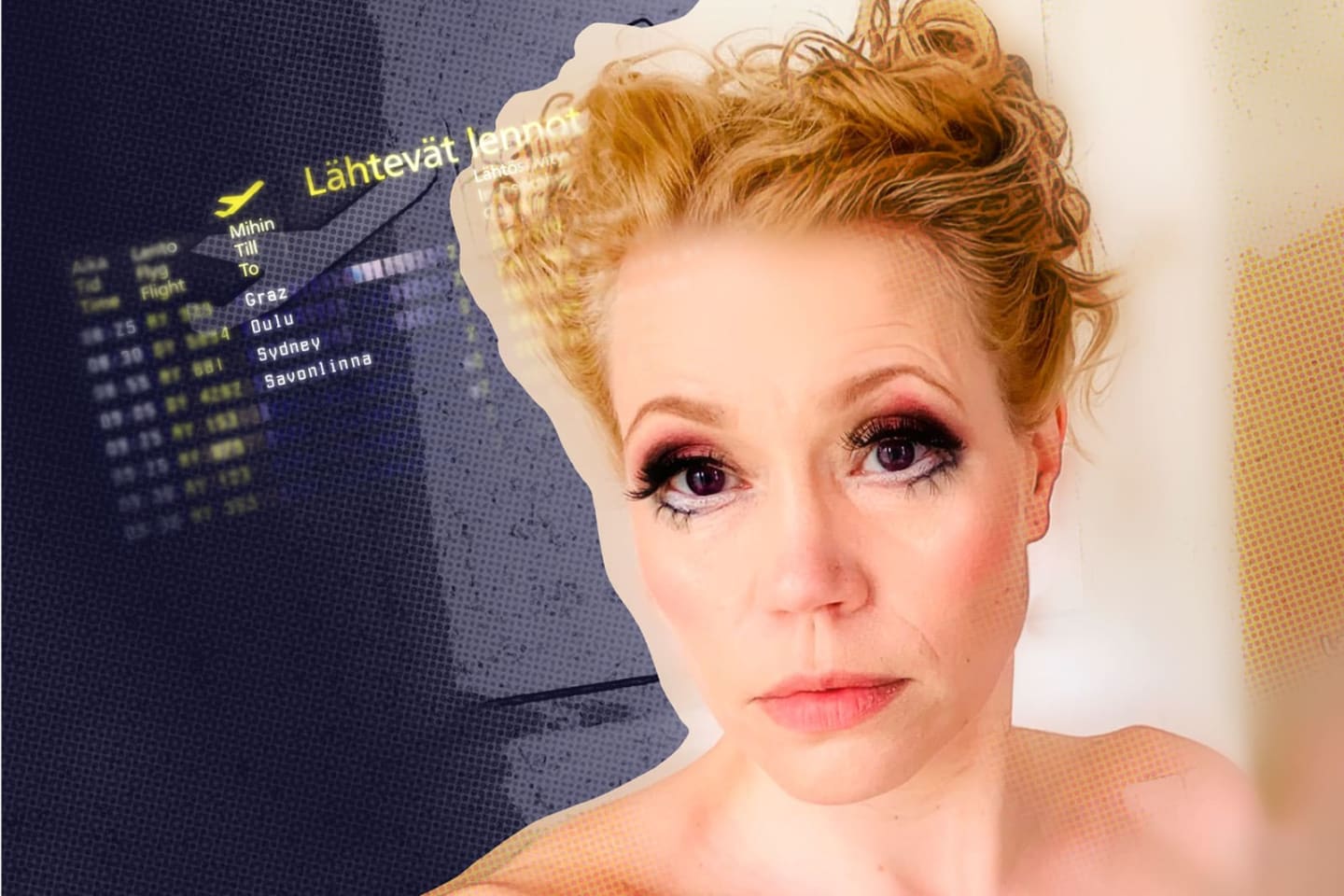 Joskus liikaa, aina liian vähän-juliste