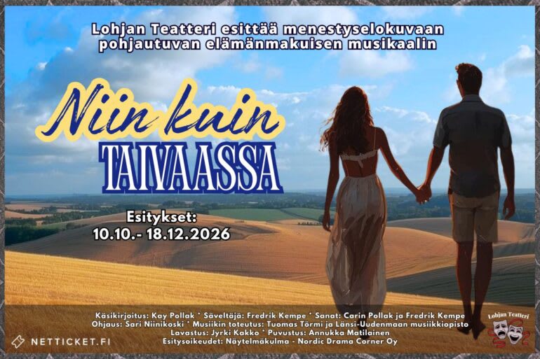 Niin kuin taivaassa-juliste
