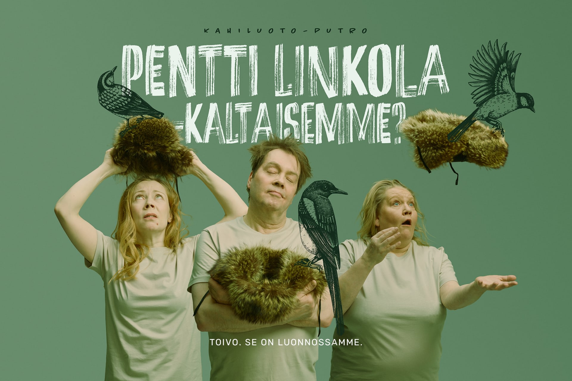 Pentti Linkola – kaltaisemme?-juliste