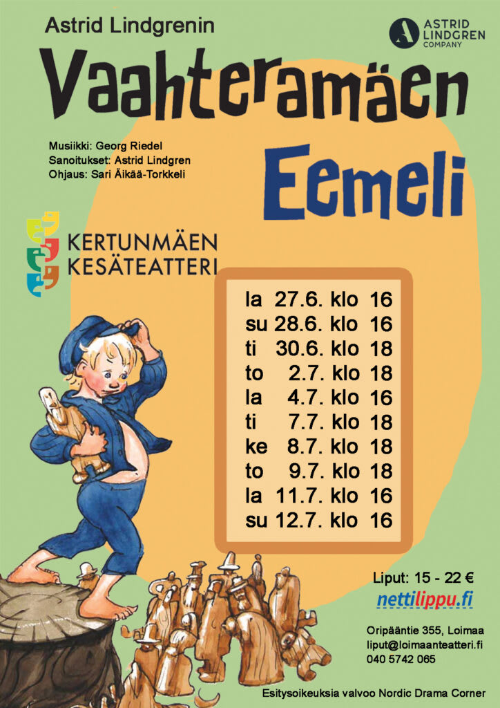 Vaahteramäen Eemeli-juliste