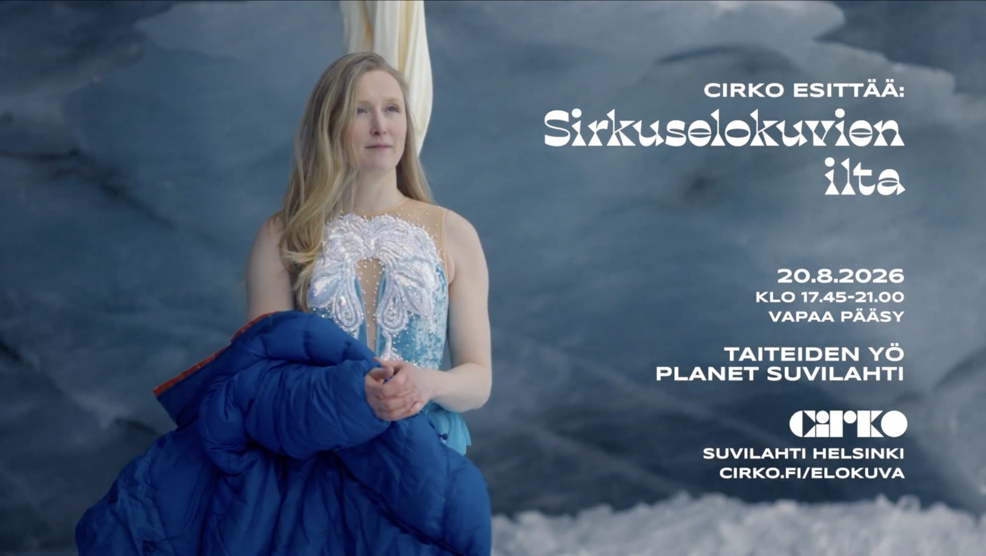 Sirkuselokuvien ilta-juliste