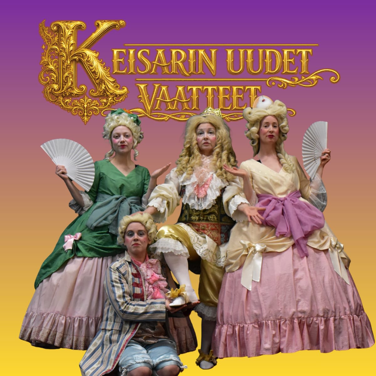Keisarin uudet vaatteet-juliste