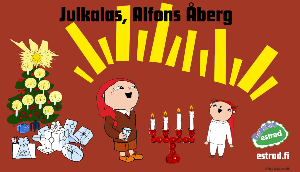 Julkalas, Alfons Åberg-juliste