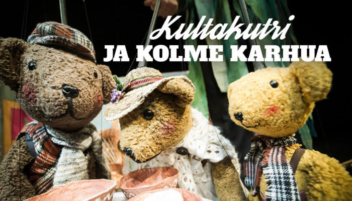 Kultakutri ja kolme karhua-juliste