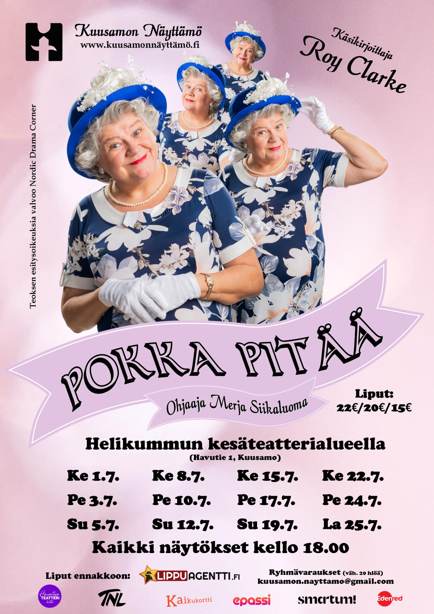 Kesä 2026: Pokka pitää-juliste
