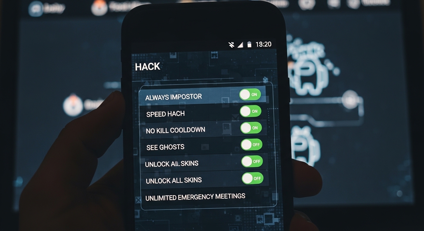 Among Us Mod Menu APK — Unlimited Hacks for Android in 2025