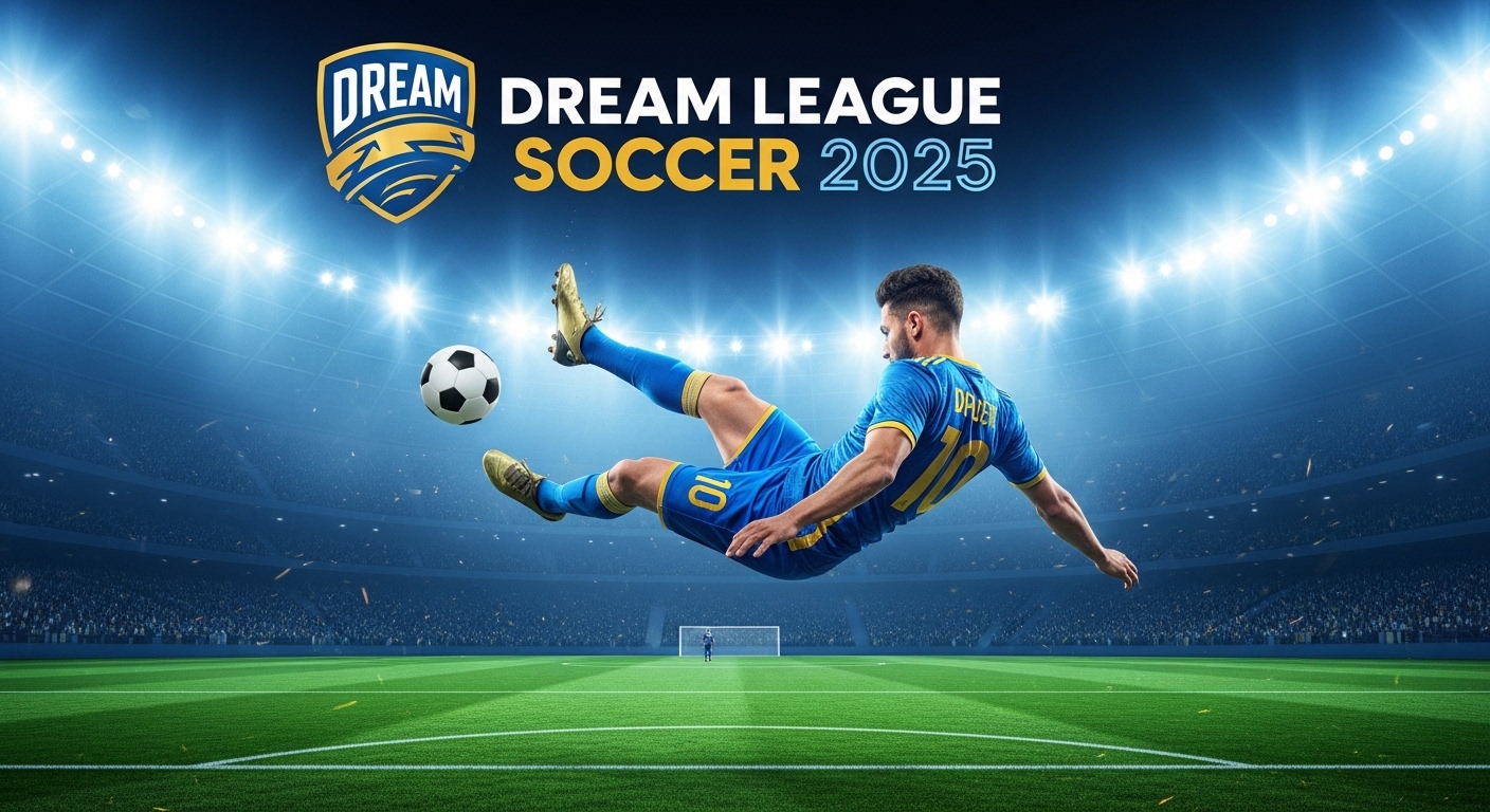 DLS 25 MOD APK — Unlimited Money, Gems & Dream League Soccer Guide