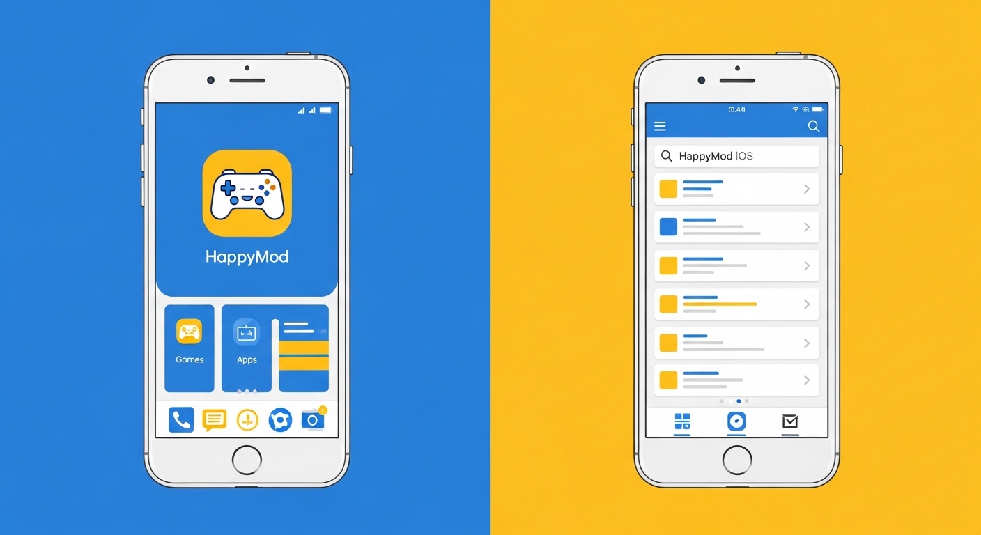 HappyMod iOS vs Android — what's available on iPhone and what isn't
