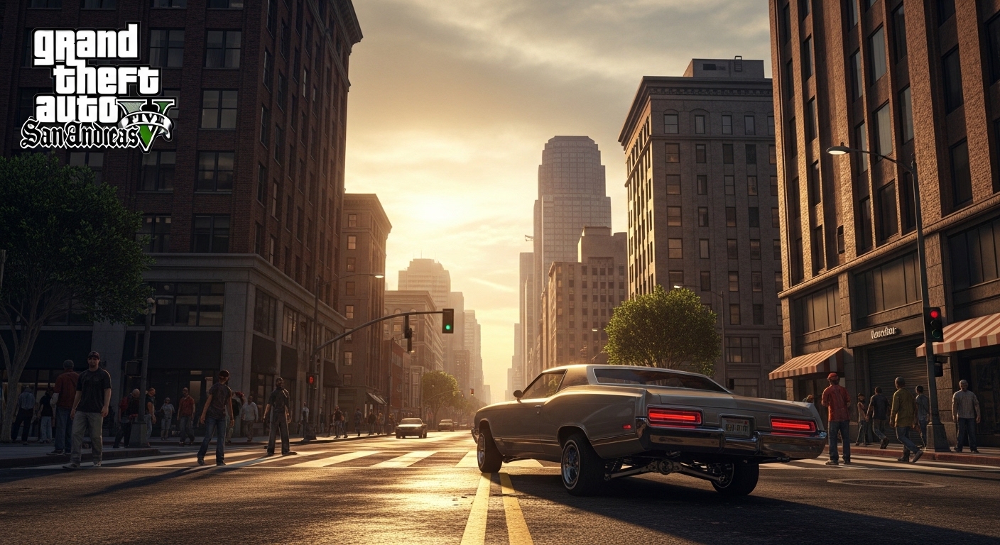 Mod GTA V for GTA San Andreas — Bring Next-Gen Graphics to a Classic