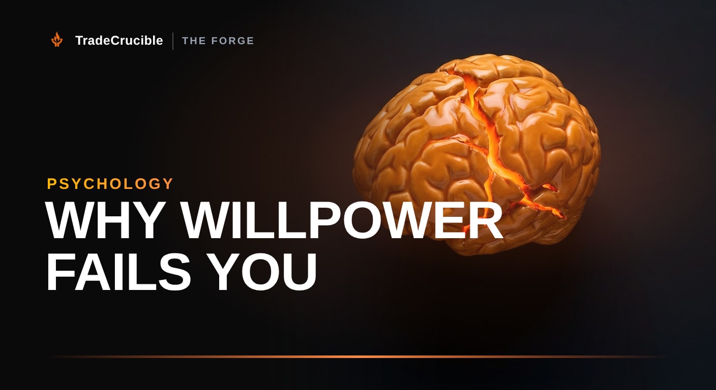 Psychology of Trading: Why Willpower Fails You