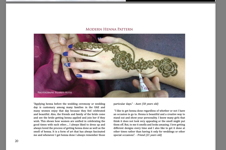 henna's history by Mediyah Omar
