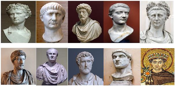 Roman emperors by Cameron Leggett