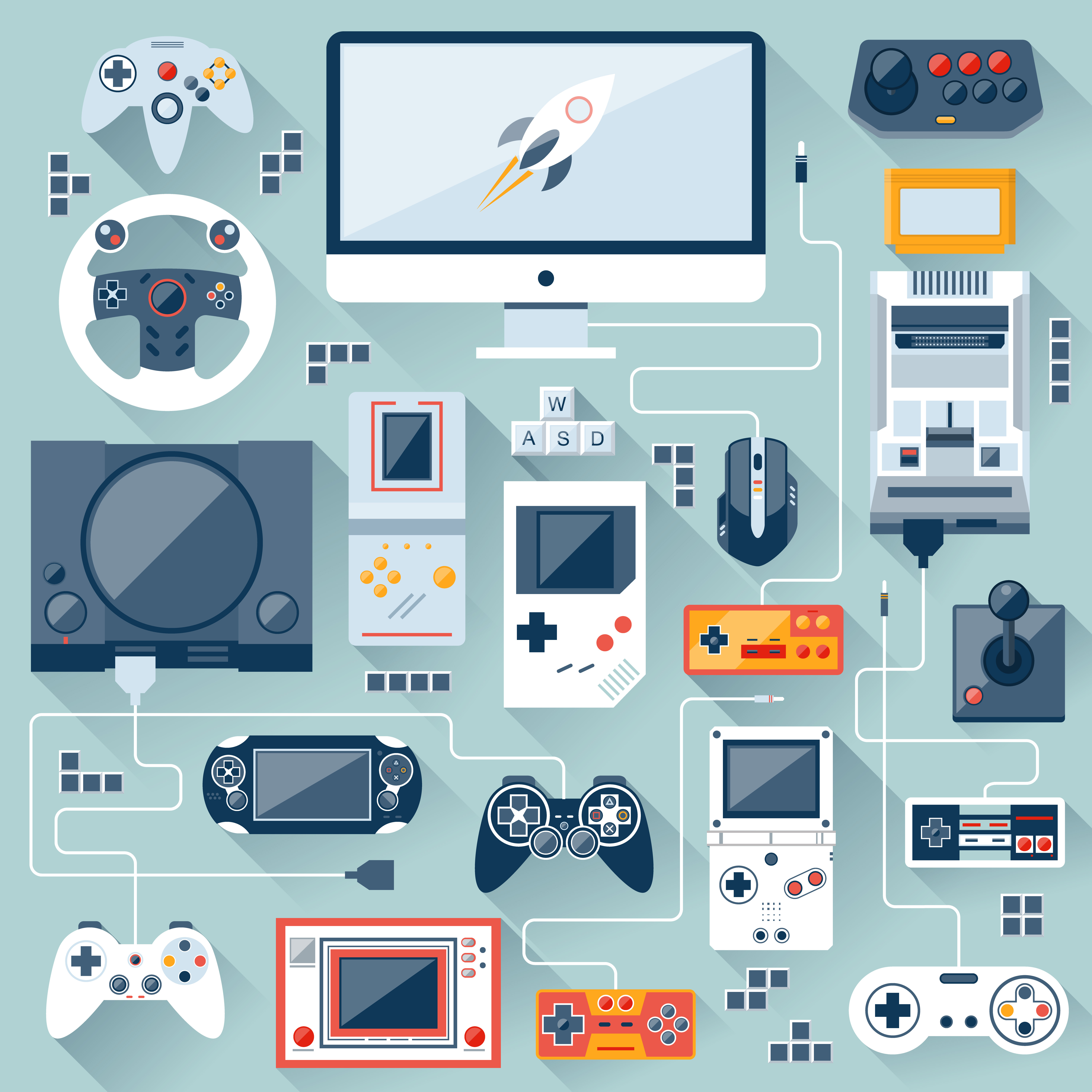 Progression of Video Games Through History by Jeff O'Brien