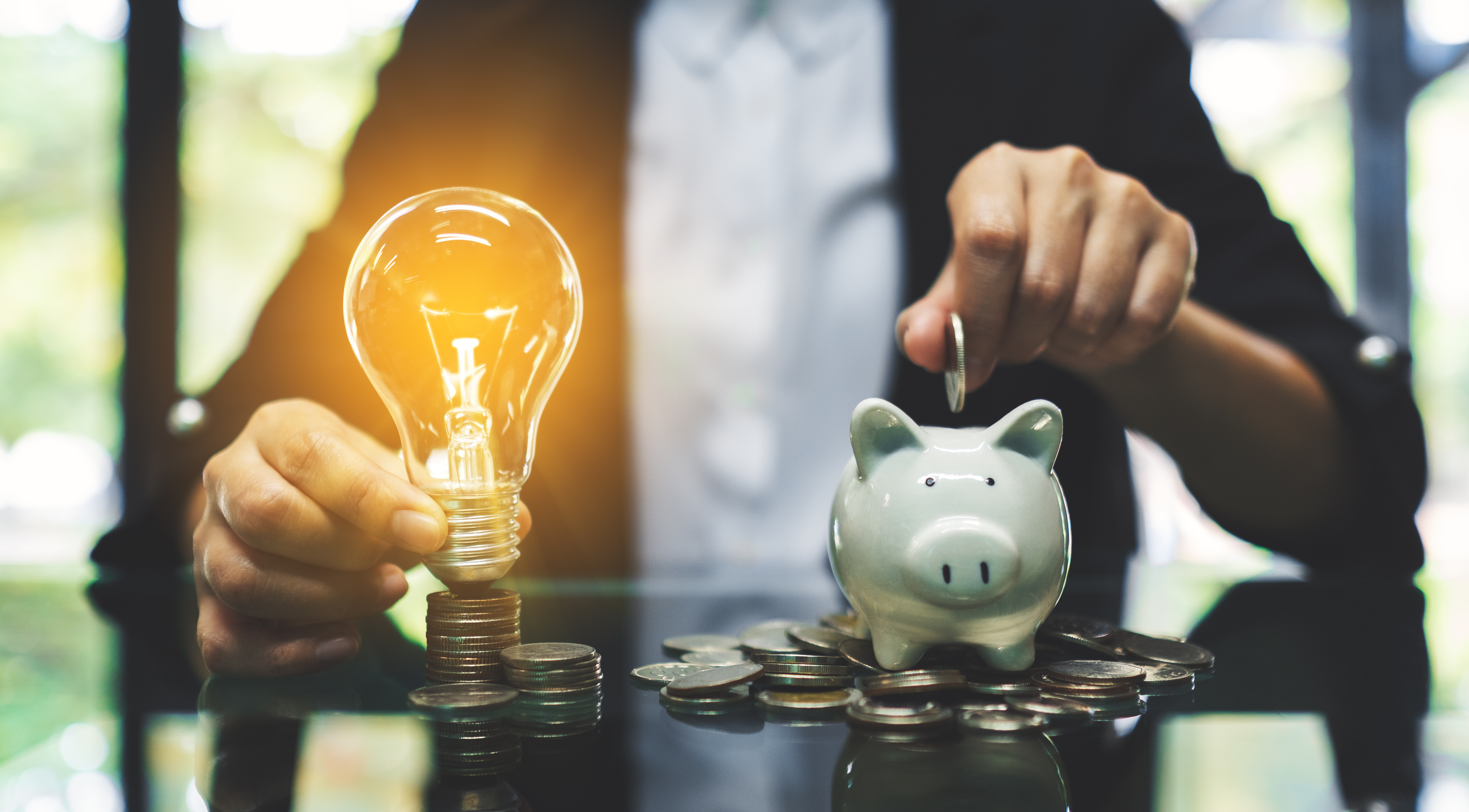 High-net-worth couple reviewing investment and retirement accounts — asset depletion mortgage Oregon California