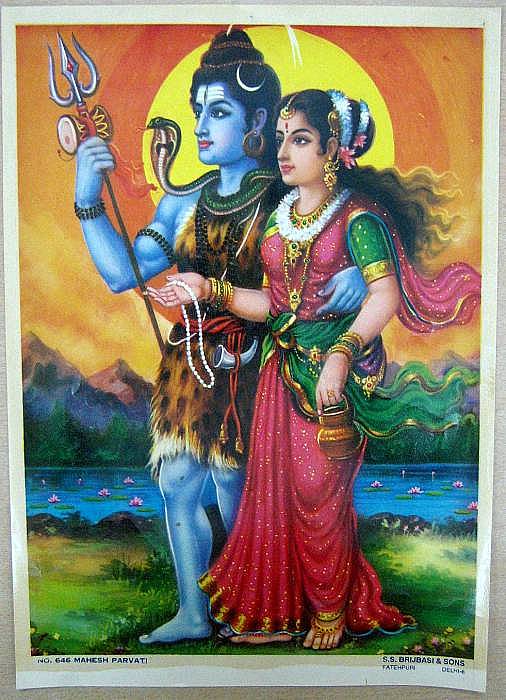 Worship Lord Shiva and Goddess Parvati on Kajari Teej for a contented married life