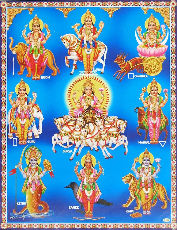 Perform Gayatri Mantras paath for Navagraha to Appease the Planetary Deities