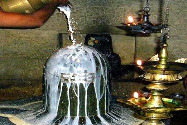 Group Rudrabhishek to appease Lord Shiva