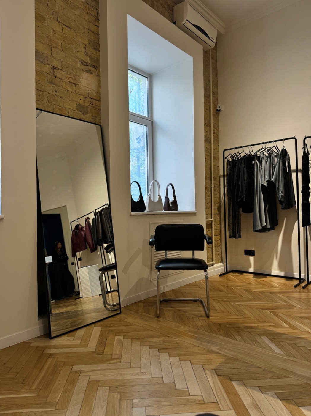 Fashion showroom lifestyle photo