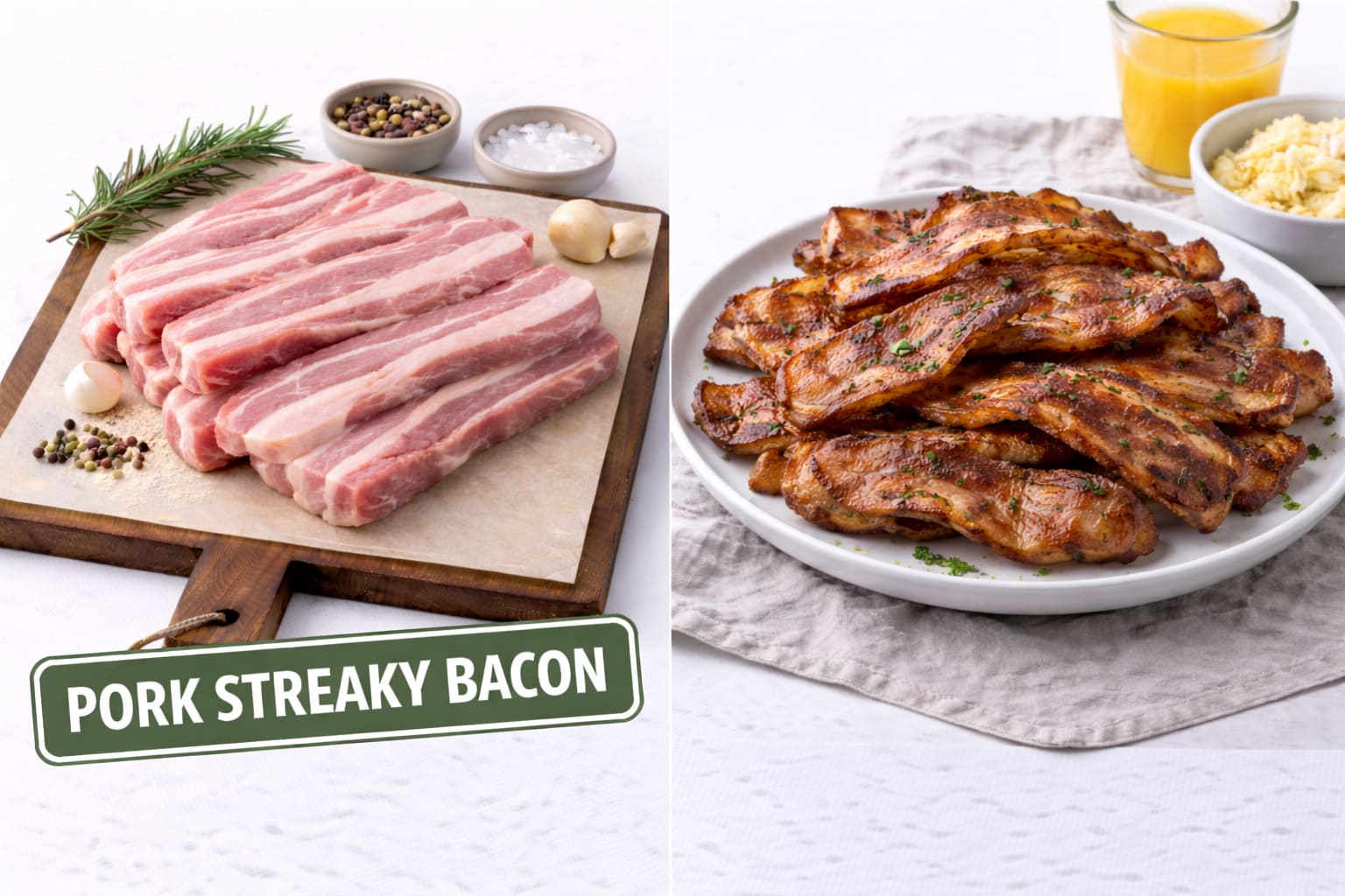 Pork Streaky Bacon