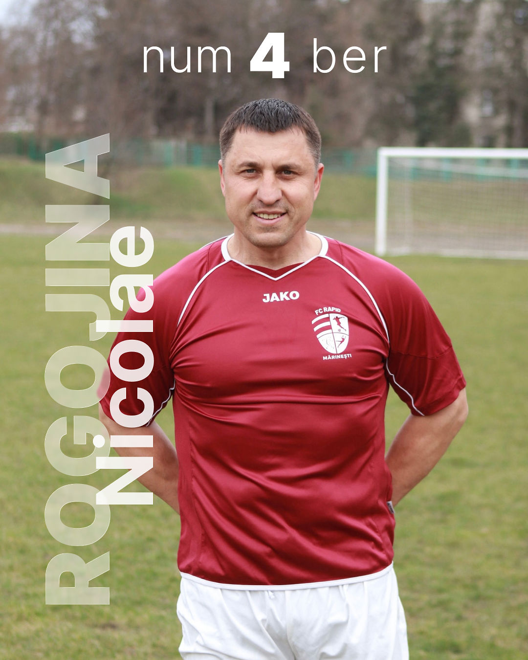 Rogojină Nicolae - Fundaș FC Rapid Mărinești