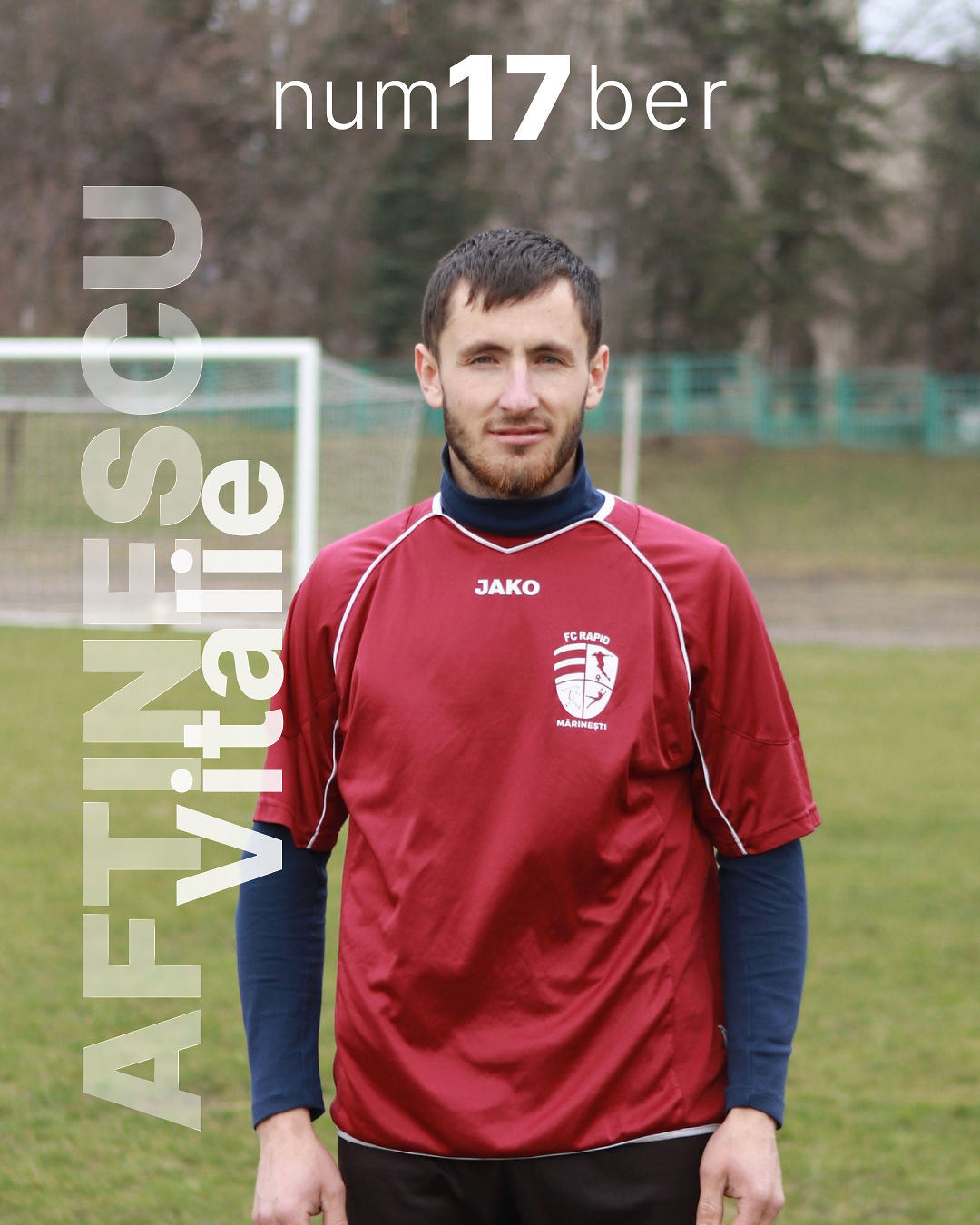 Aftinescu Vitalie - Mijlocaș FC Rapid Mărinești