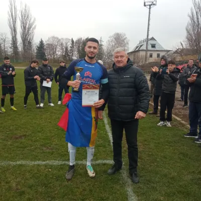 Beleniuc Sergiu în timpul meciului