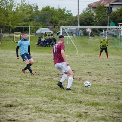 Acțiune spectaculoasă din meciul de pe teren propriu