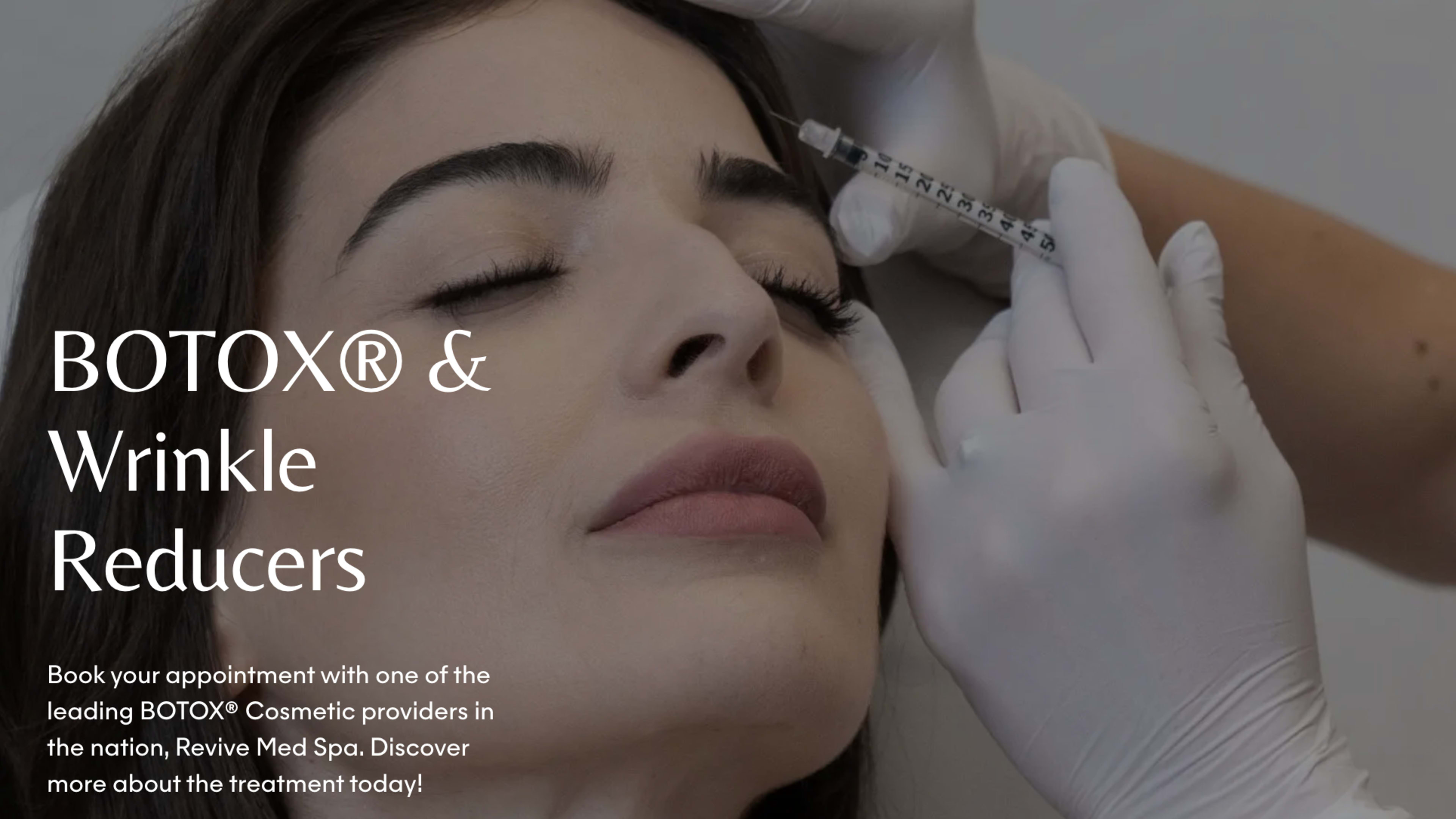 Botox Treatment — Just $199 (Reg. $350) at Revive Med Spa