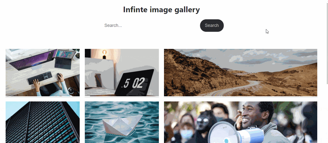 GitHub - Kroneeks/infinite-gallery: Infinite image gallery