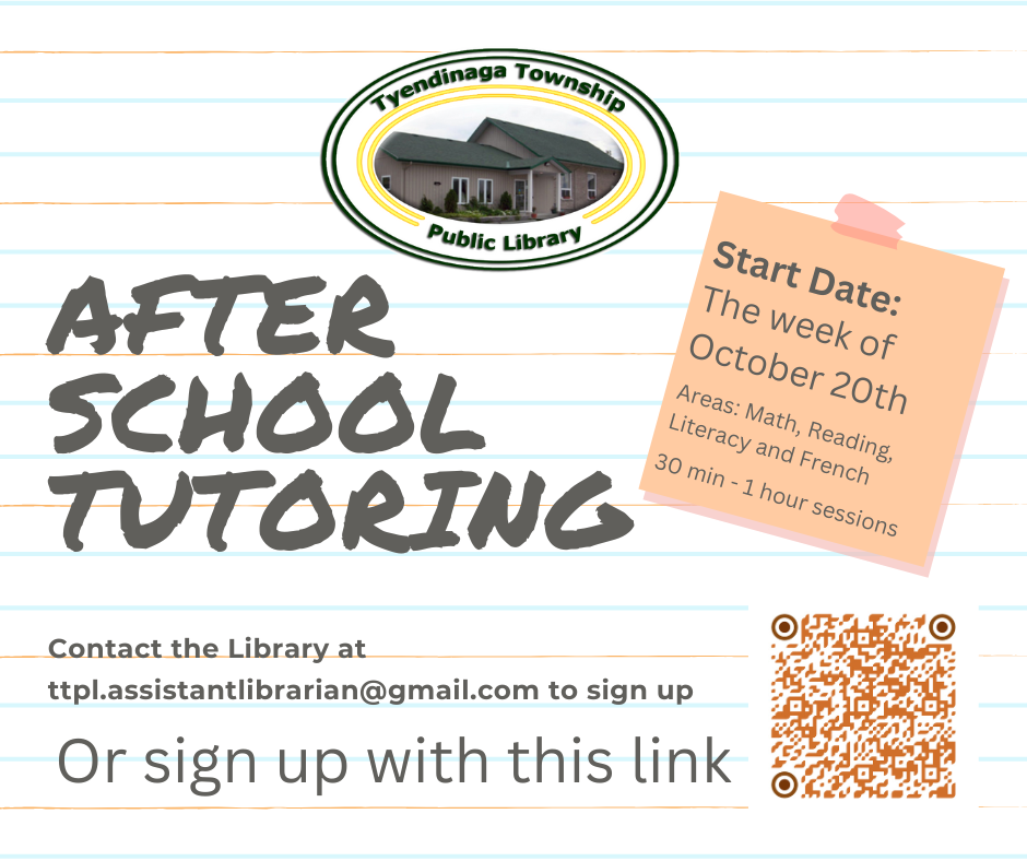 After School Tutoring - Fall 2025