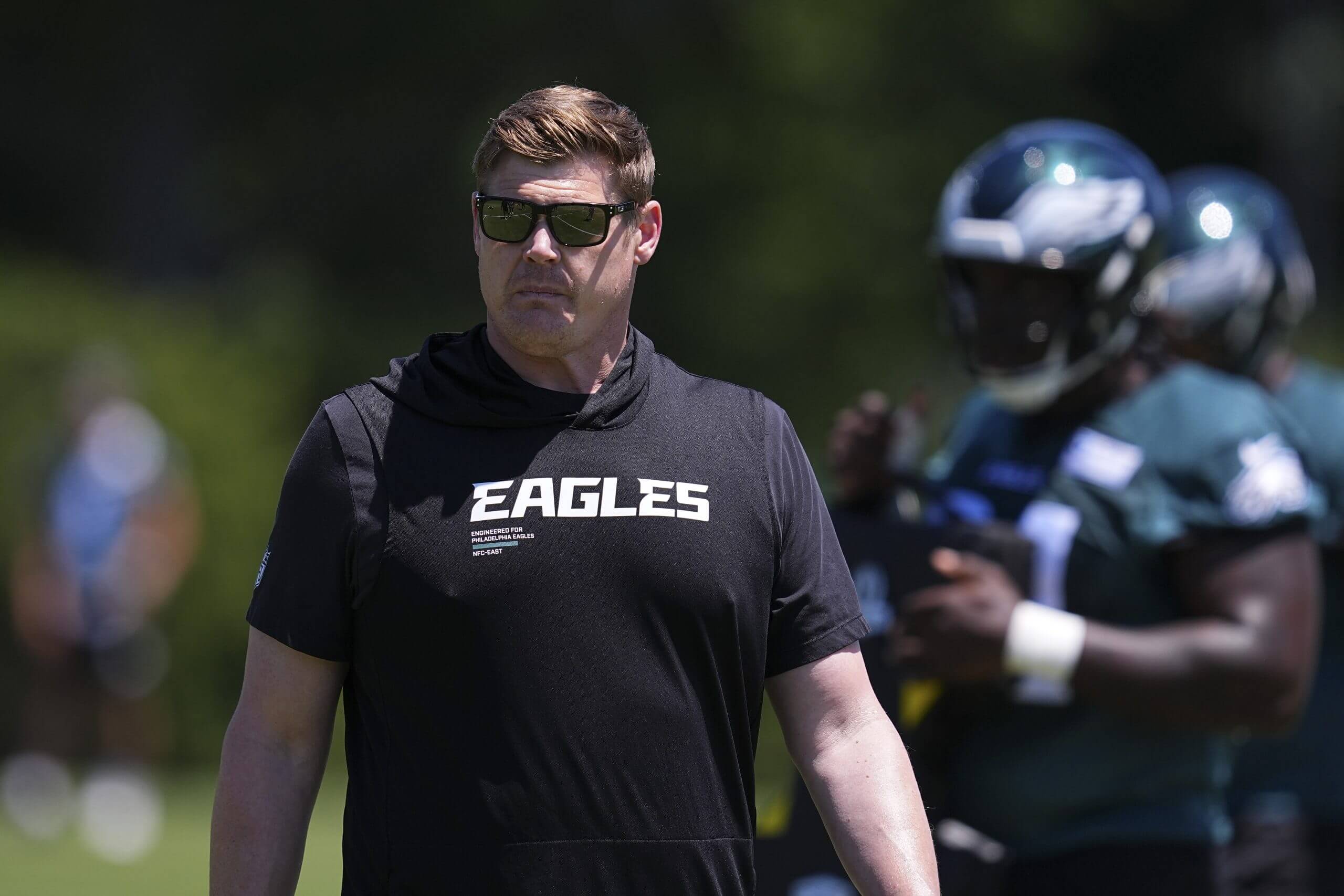 New Eagles OL Coach Chris Kuper: 'Replacing Stoutland, I've Just Got to Be Myself'