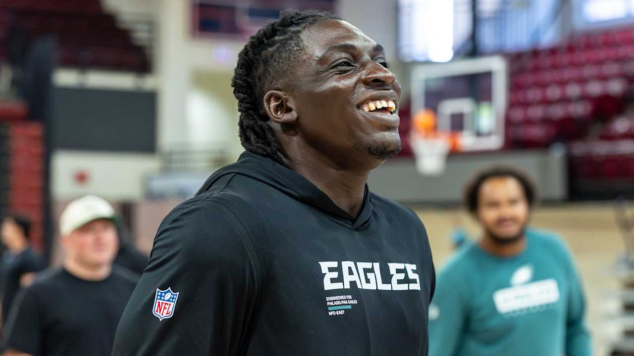 Uar Bernard's First Eagles Press Conference: 'Coming From Basketball, It's a Learning Process'