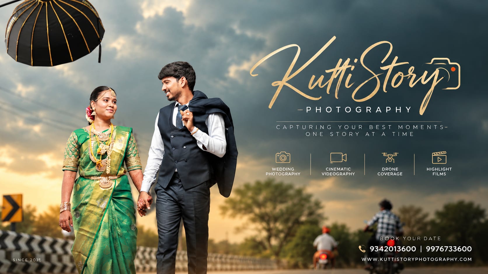 Cinematic wedding videography capturing a traditional Tamil wedding ceremony in Tamil Nadu