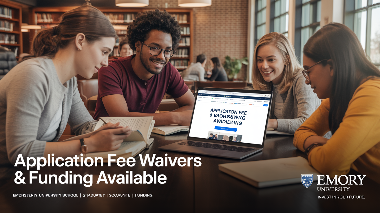 Emory University Graduate School: Application Fee Waivers & Funding for International Students