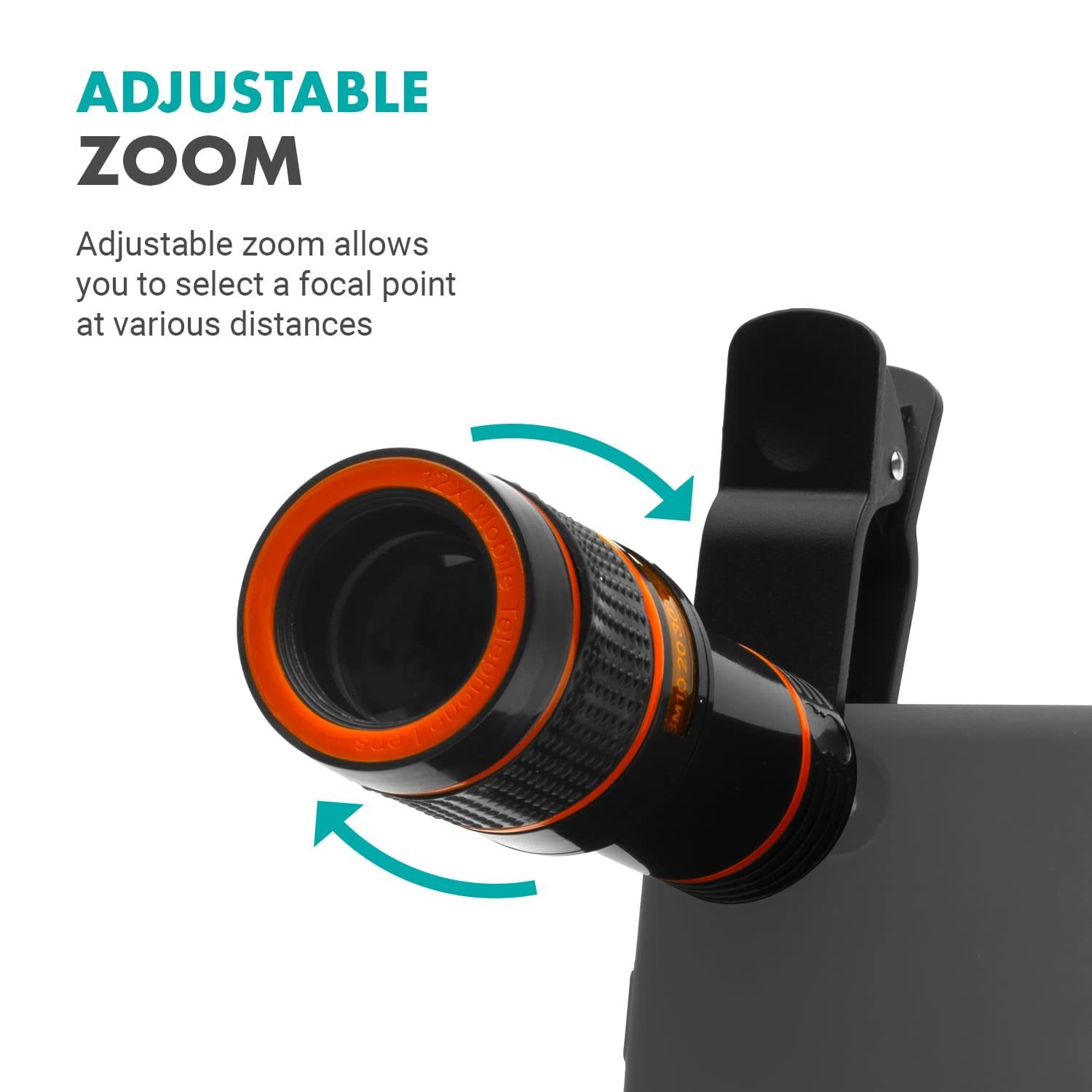 8x Long Focus Mobile Phone Lens 8x Mobile Phone Telescope Hd Camera Lens External Zoom Special Effect Lens - Image 10