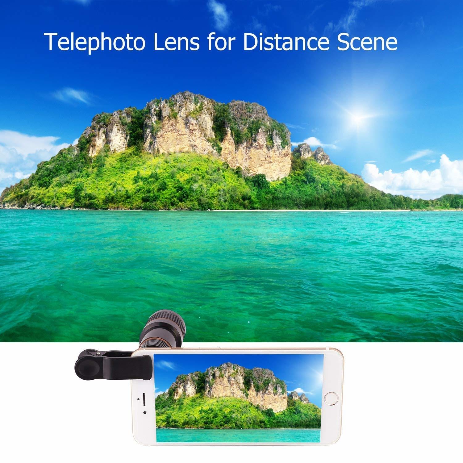 8x Long Focus Mobile Phone Lens 8x Mobile Phone Telescope Hd Camera Lens External Zoom Special Effect Lens - Image 7