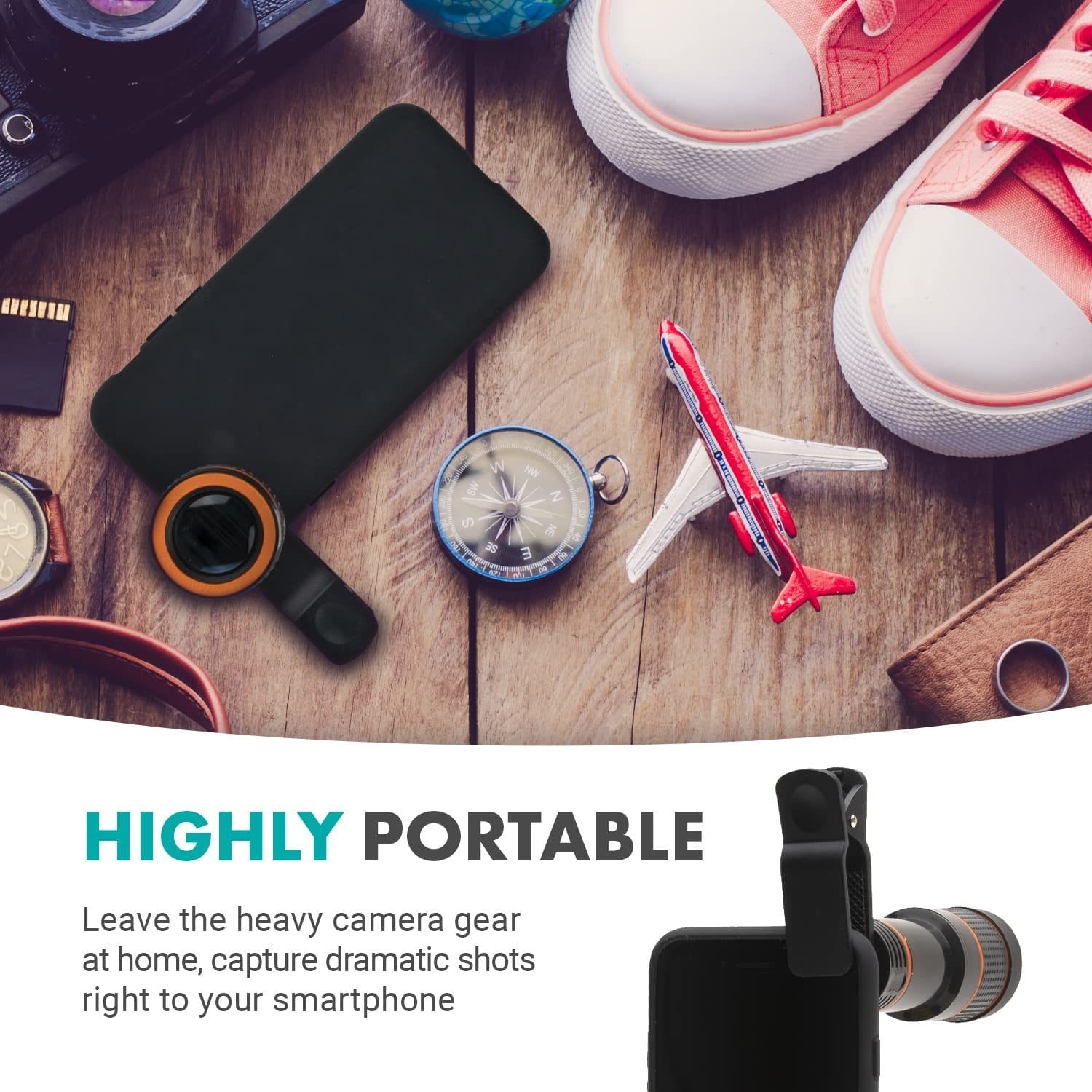 8x Long Focus Mobile Phone Lens 8x Mobile Phone Telescope Hd Camera Lens External Zoom Special Effect Lens - Image 4