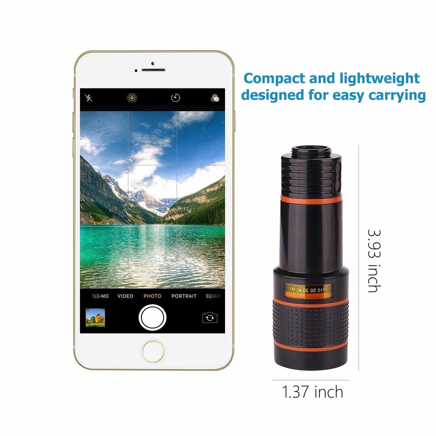 8x Long Focus Mobile Phone Lens 8x Mobile Phone Telescope Hd Camera Lens External Zoom Special Effect Lens - Image 3