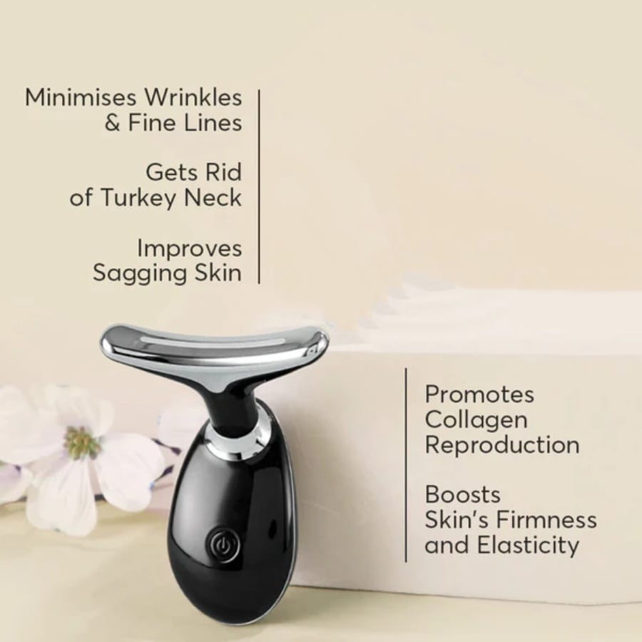 Face Massager Anti-Wrinkle Face Device 3 Modes 45°C Neck Lifting Massagers LED High Frequency Beauty Instrumen EMS Face Massage for Women - Image 16