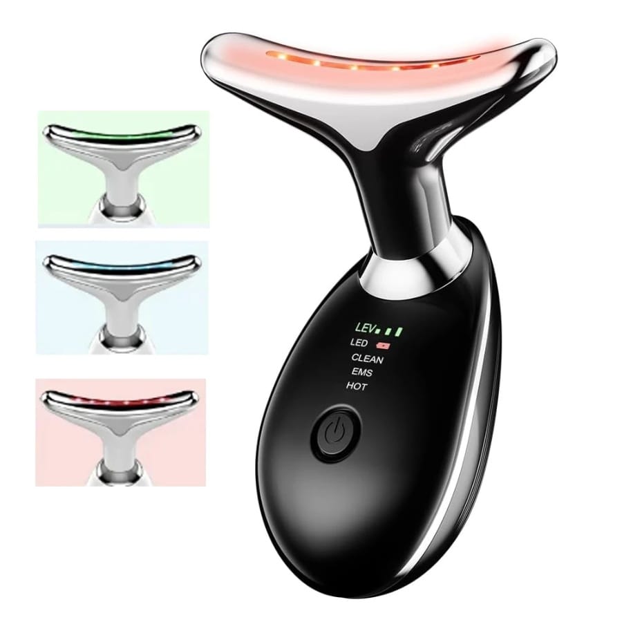 Face Massager Anti-Wrinkle Face Device 3 Modes 45°C Neck Lifting Massagers LED High Frequency Beauty Instrumen EMS Face Massage for Women - Image 13
