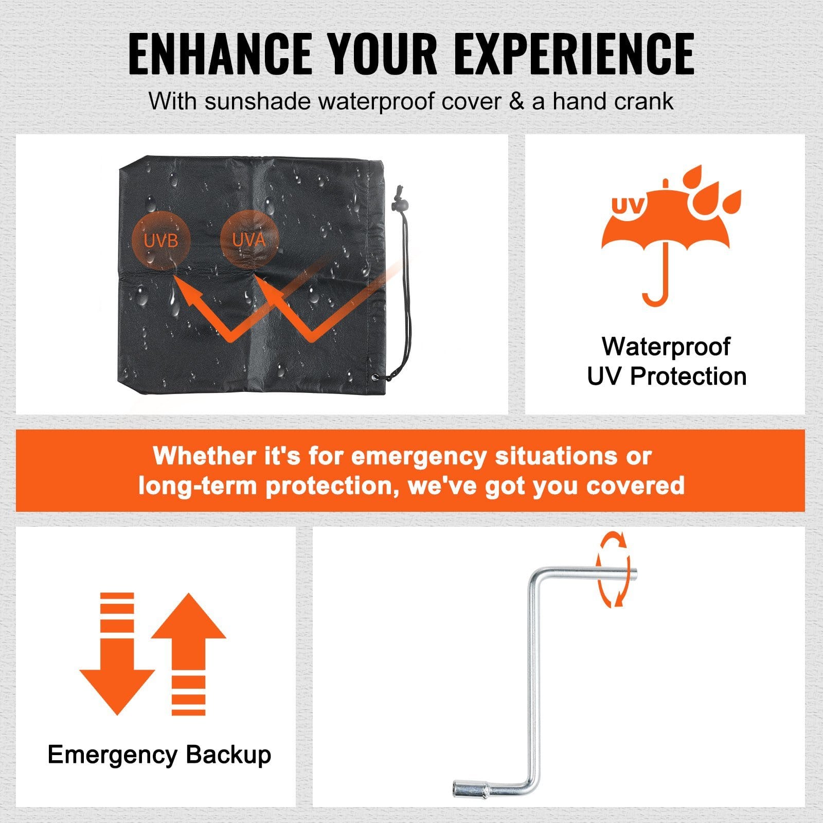 VEVOR Electric Trailer Jack, Power Tongue Jack Weight Capacity 4000 lbs, 9.84"-33.85" Electric Tongue Jack with Waterproof Cover for Lifting RV Trailer, Horse Trailer, Utility Trailer, Yacht Trailer - Image 5